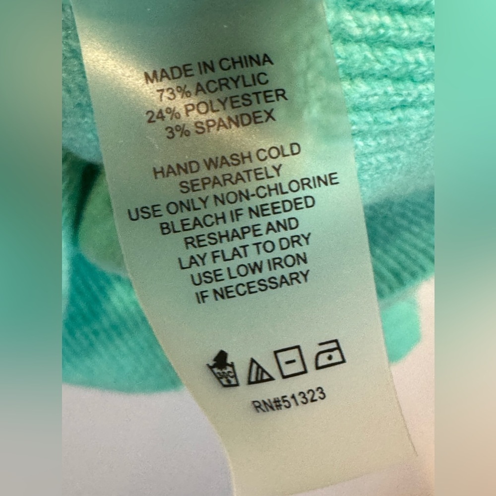 Vince Camuto Mint Green Crewneck Sweater - Picture 7 of 11